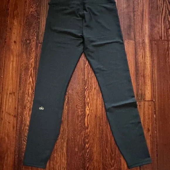 NWT ALO Yoga 7/8 High-Waist Airlift Legging in Charcoal Green - Picture 8 of 9